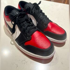 Nike Air Jordan 1 Bred Toe - Size 12